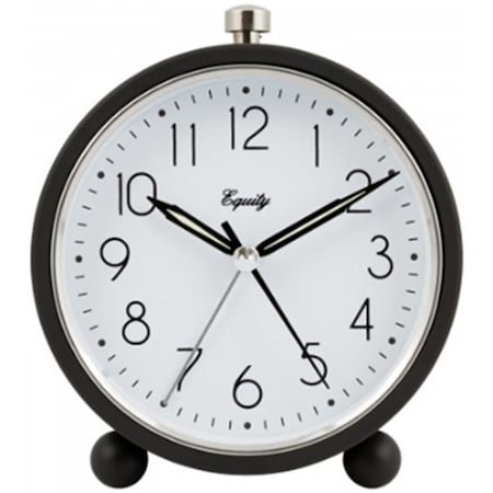 Lacrosse Lacrosse 20091 Alarm Clock Frame Analog Quartz; Dark Gray 20091